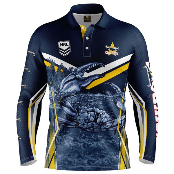 Personalised NRL Fishing Shirts & Long Sleeve Fishing Jerseys