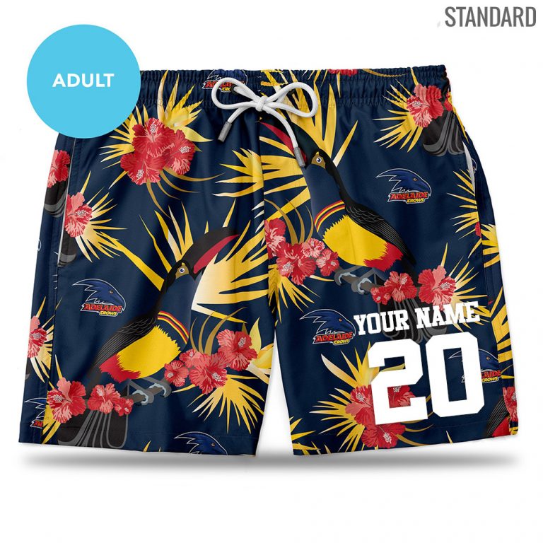 Buy 2020 Adelaide Crows AFL Hawaiian Shorts - Adult ...