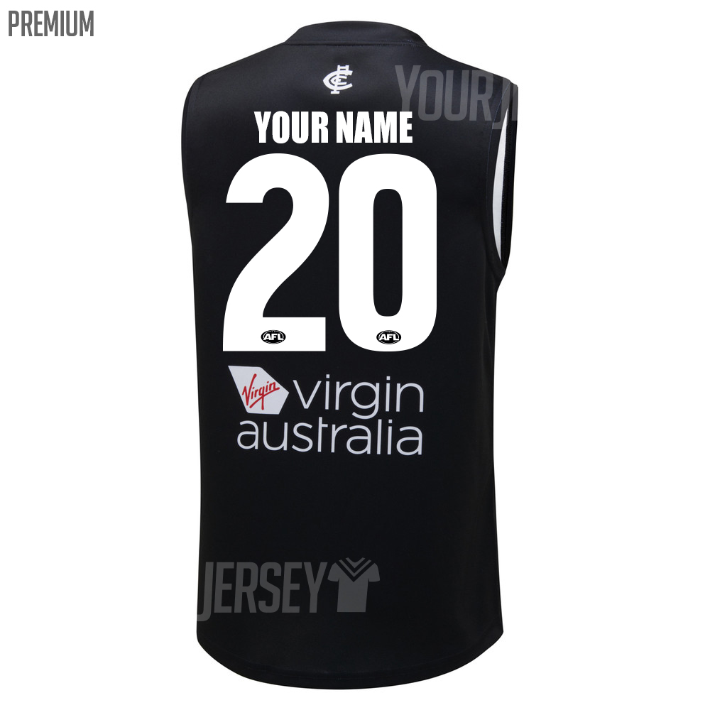 carlton blues jersey