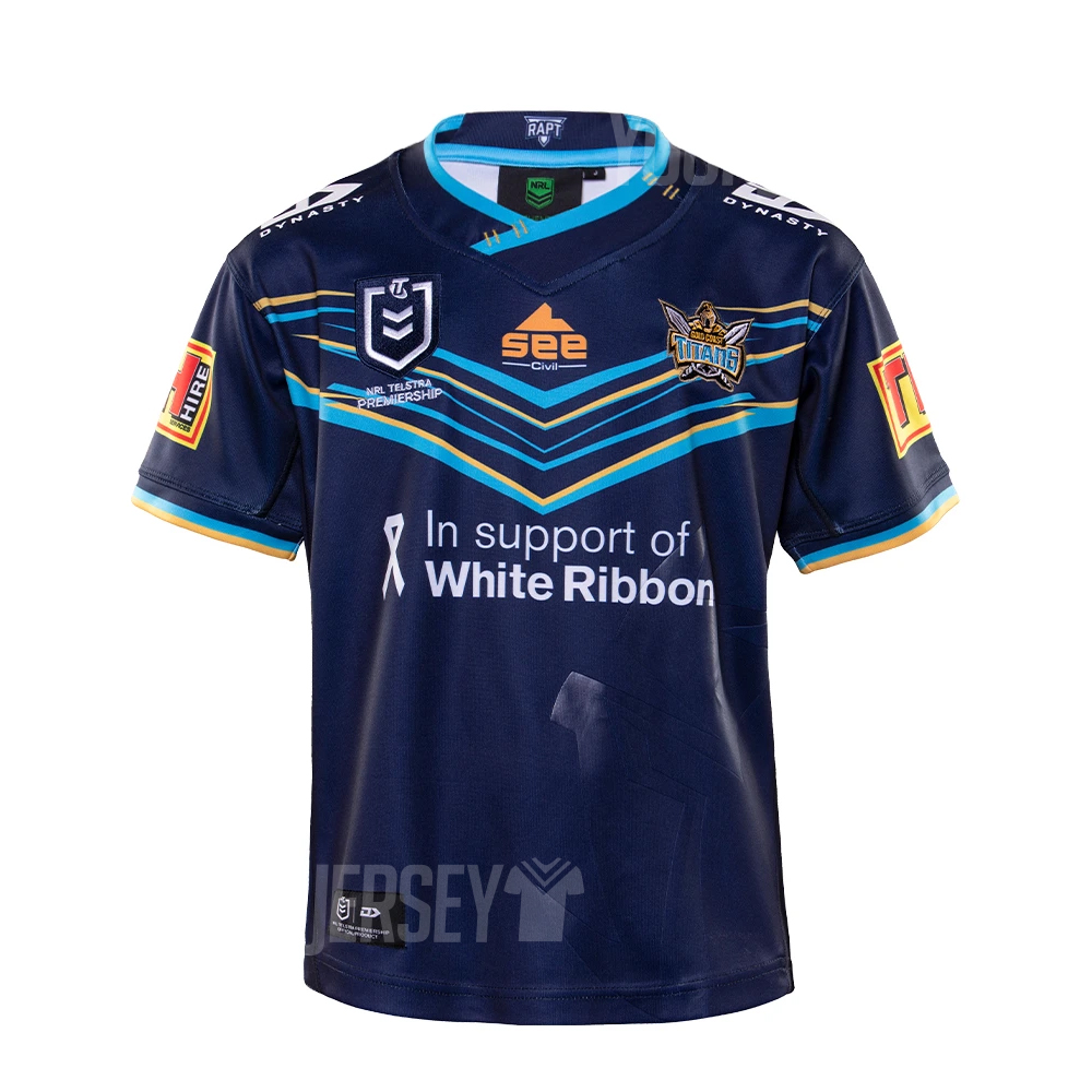 Buy 2023 Gold Coast Titans NRL Home Jersey – Womens - Your Jersey