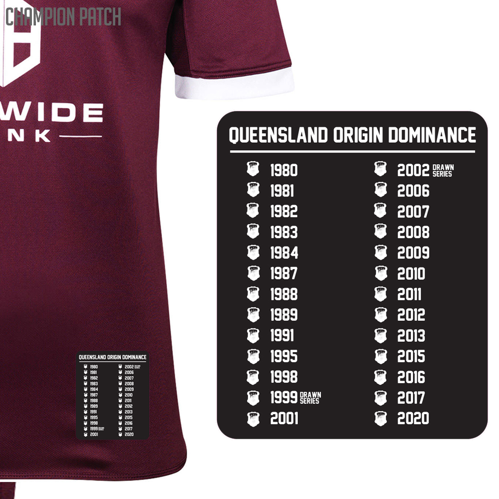 1998 QLD Maroons Jersey 