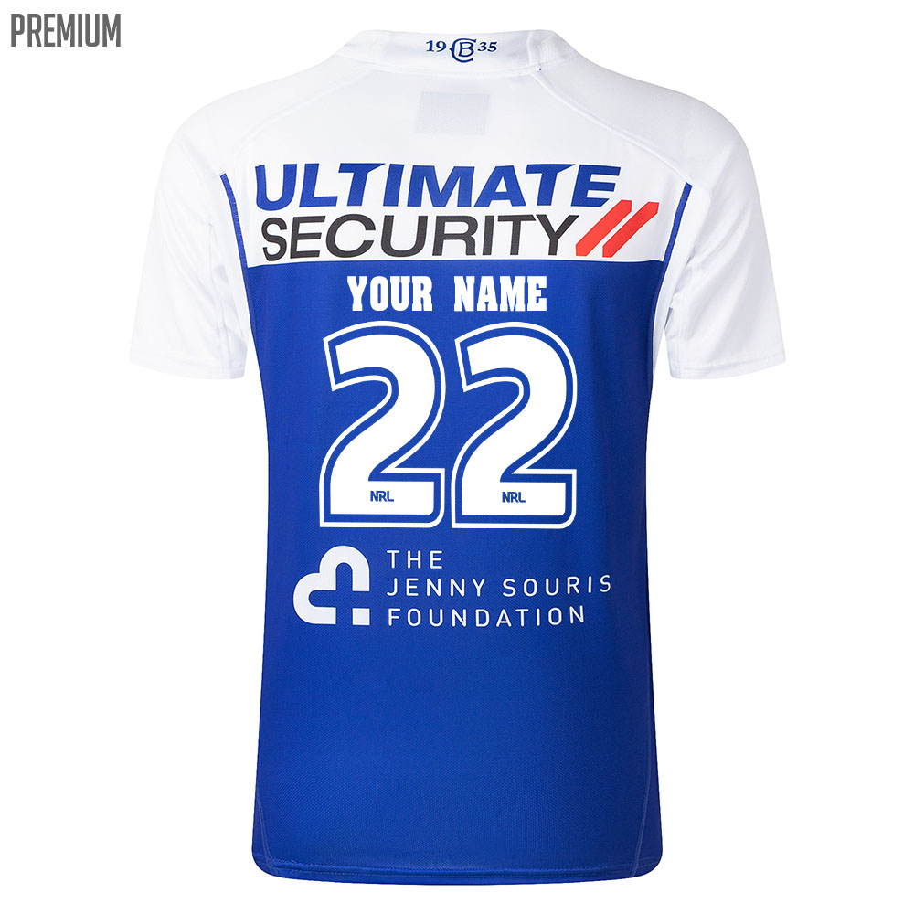 ☋❃ 2023 NRL Bulldogs Rugby Jersey Home Rugby Shirt