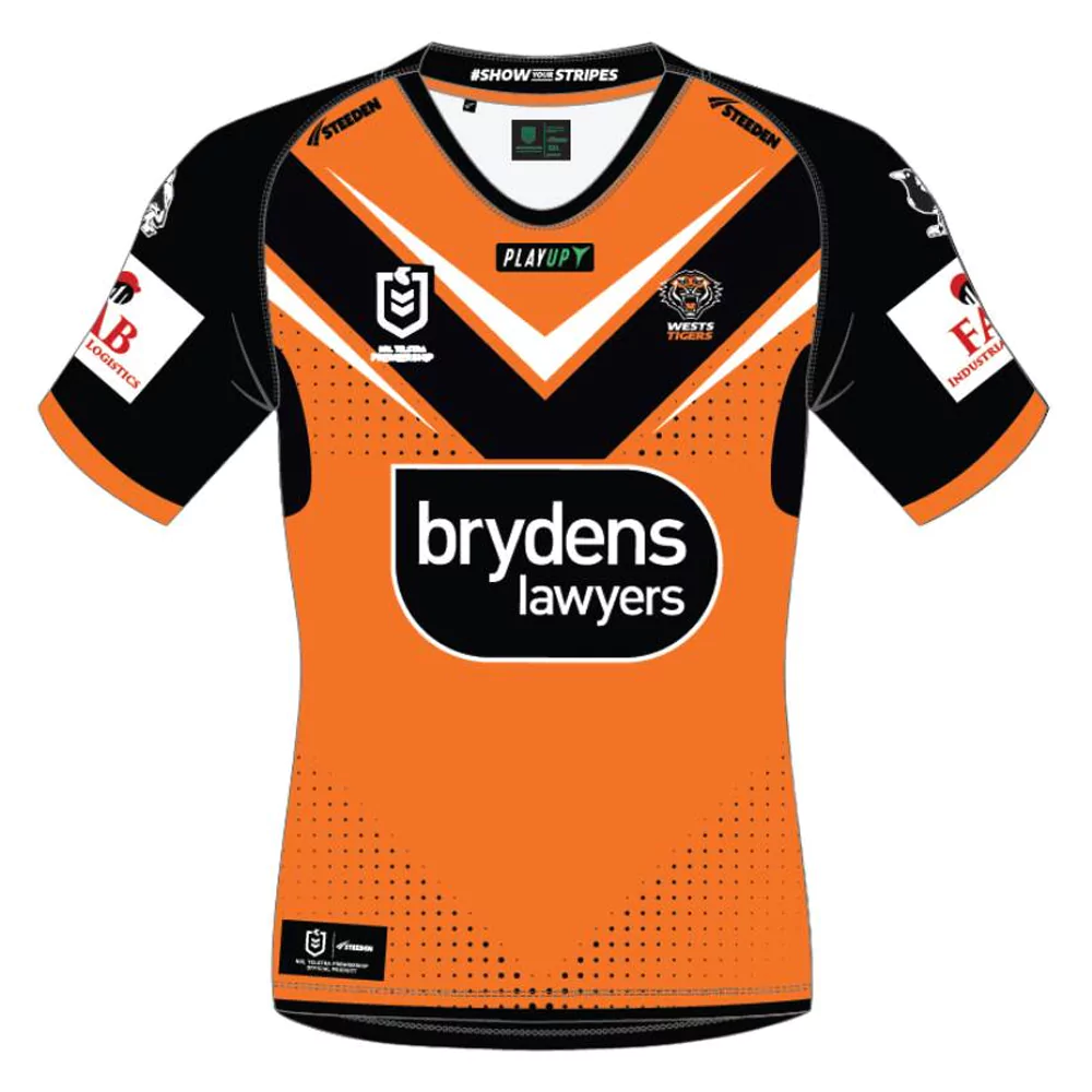 Wests Tigers  Rugby League Jerseys