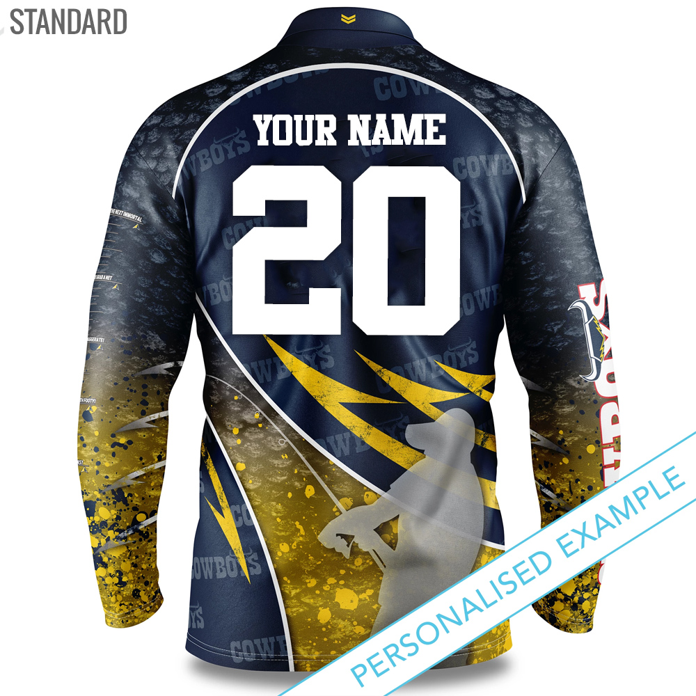 Personalised North Queensland Cowboys Jerseys - NRL Jerseys