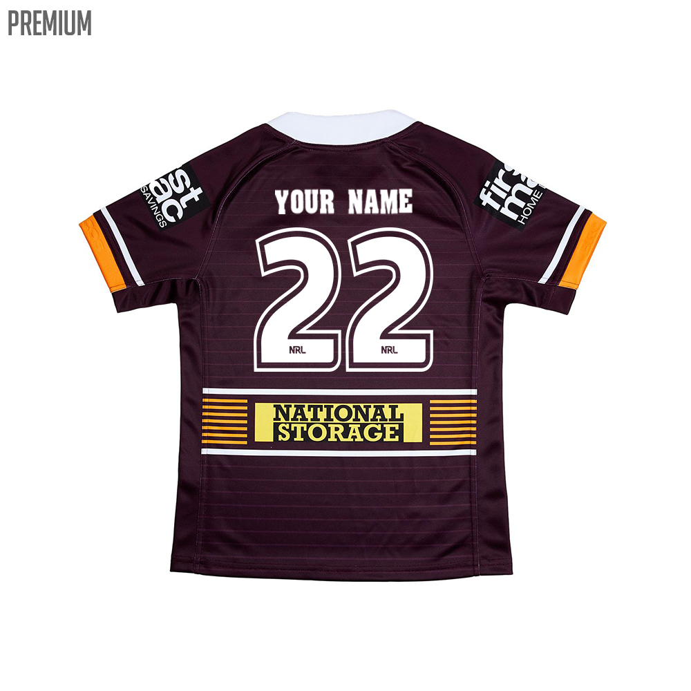 Buy 2023 Brisbane Broncos NRL Home Jersey - Toddler - Aussie Kit