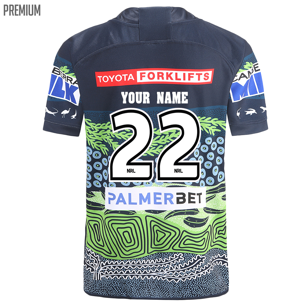 Personalised Canberra Raiders Jerseys