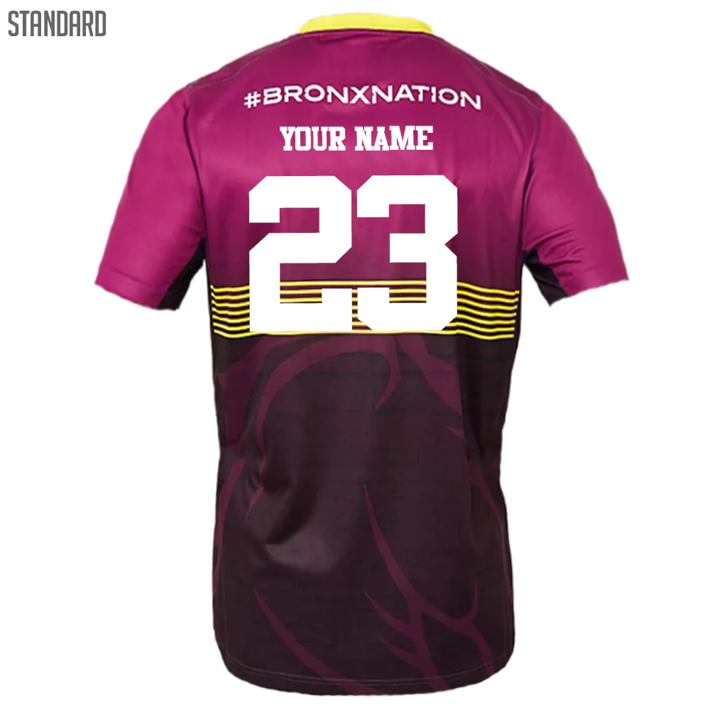 Personalised Brisbane Broncos Jersey