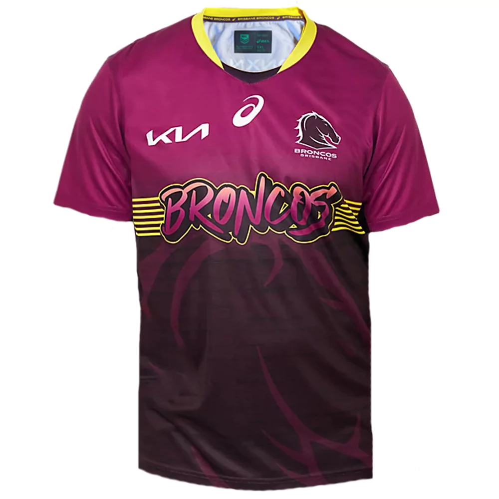 Buy 2024 Brisbane Broncos NRL Home Jersey Mens Aussie Kit